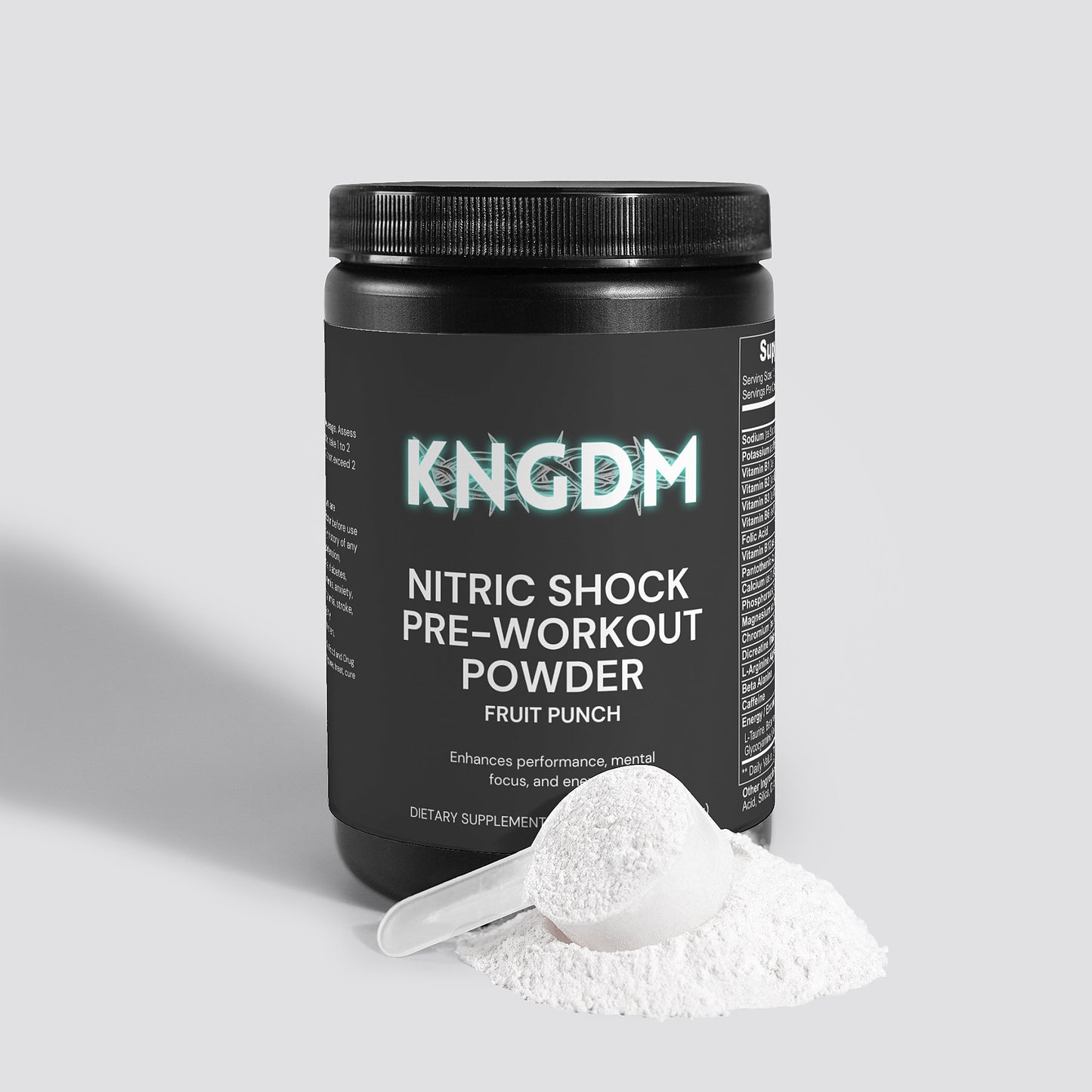 Nitric Shock Pre-Workout Powder (Fruit Punch)